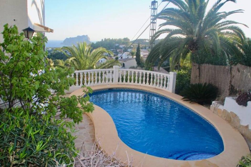 Charming Villa In Montemar With Private, Heated Pool And Sea Views Benissa Exterior foto